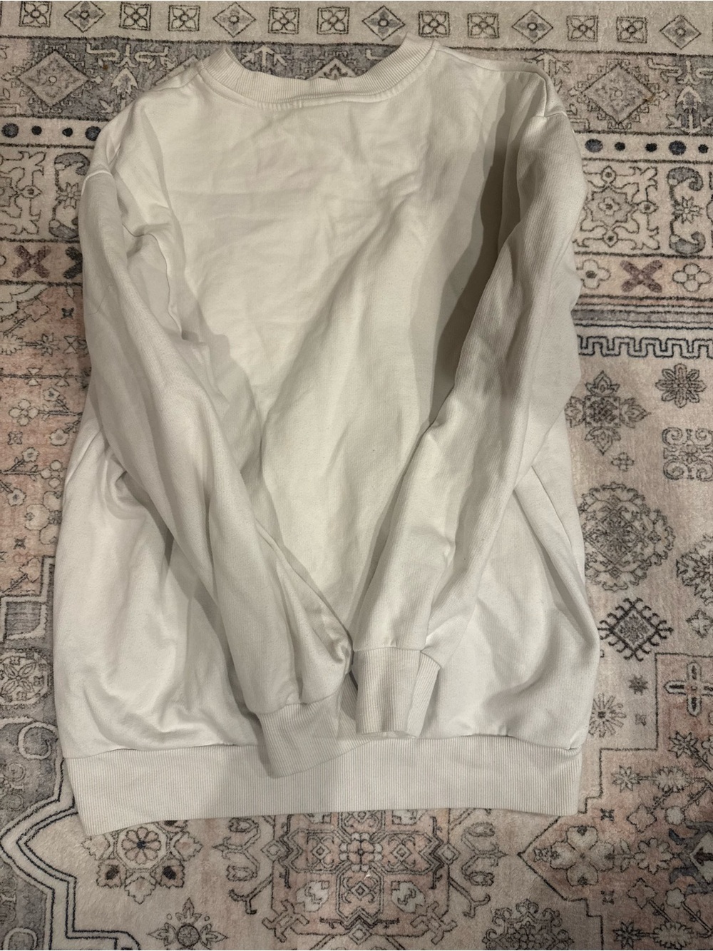 Sunday Best Cream Scoop-Neck Sweater